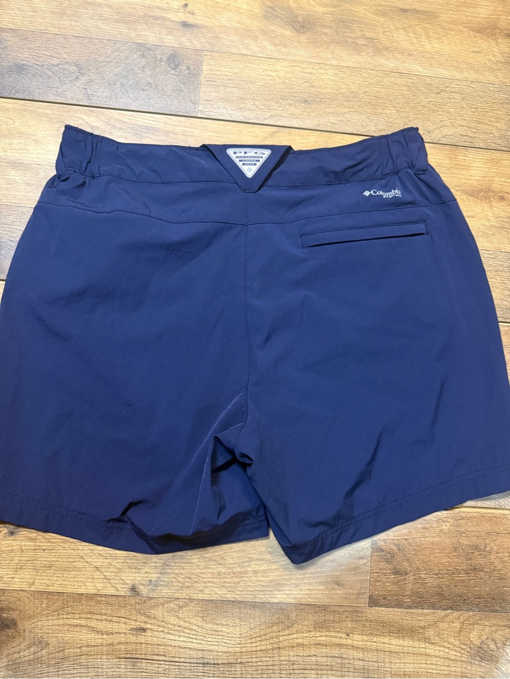 Columbia PFG Navy Blue Fishing Shorts Women's Size 12 - Picture 3 of 11